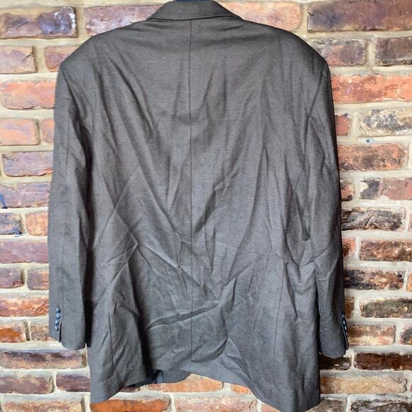 Jones New York Foley's Brown Wool Blazer Jacket Men's Size 42R - Picture 7 of 7
